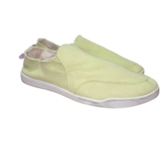 Vionic Beach Mailbu Slip On Sneakers Shoes Size 8.5 Lime - Picture 1 of 7